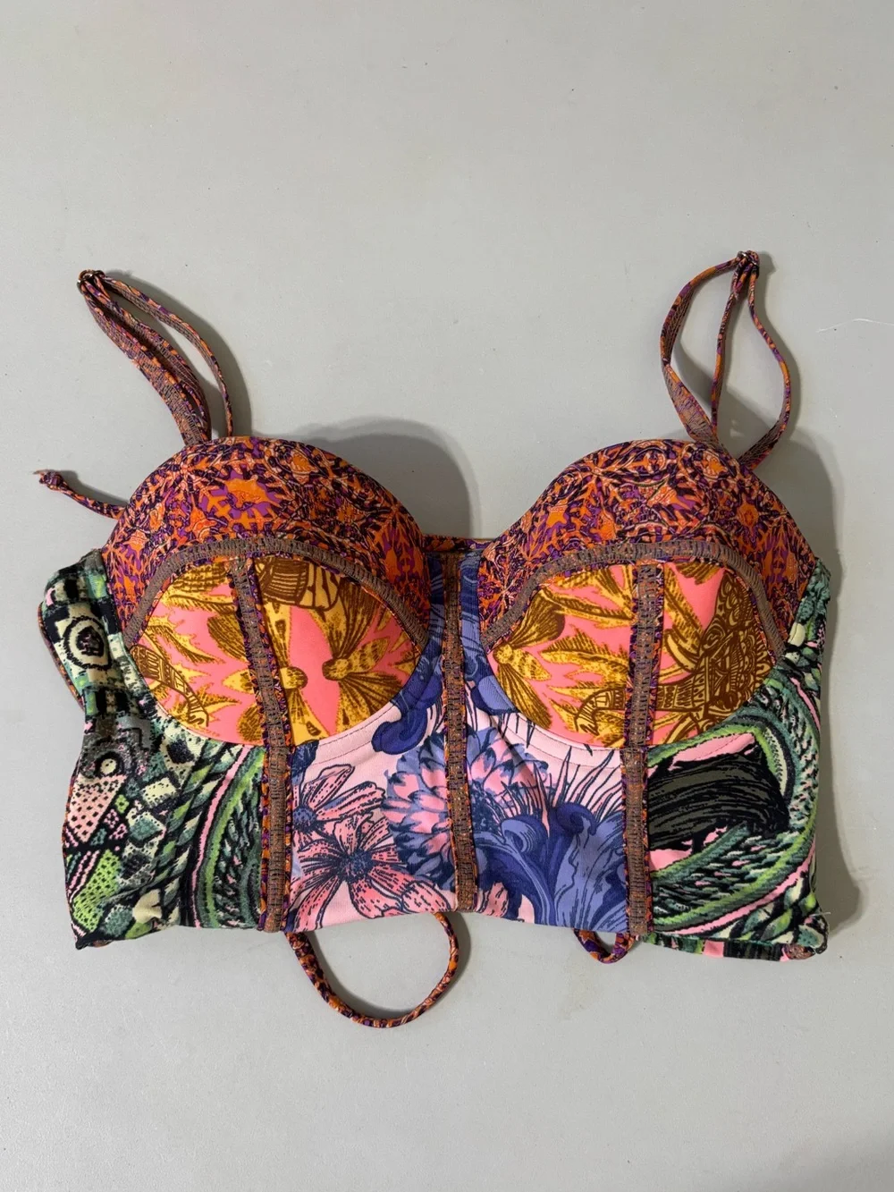 ▪️Maaji Bikini Corset-Style Top and Bottom S - Picture 2 of 7